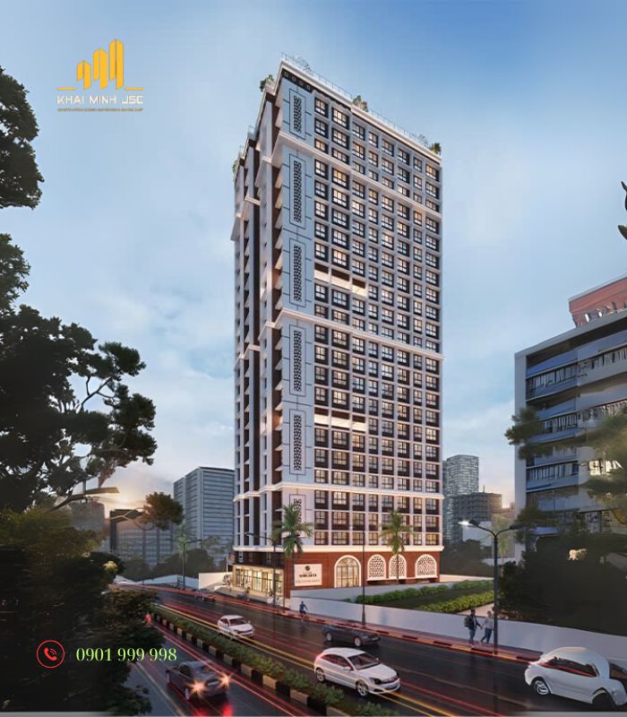 Công trình kết hợp thi công sàn bê tông không dầm chất lượng