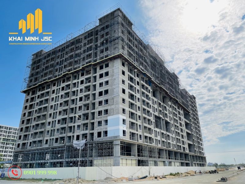 Thi công sàn bê tông không dầm làm nhà xưởng