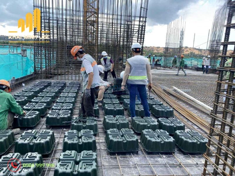 Cần nắm được kinh nghiệm thi công sàn bê tông không dầm