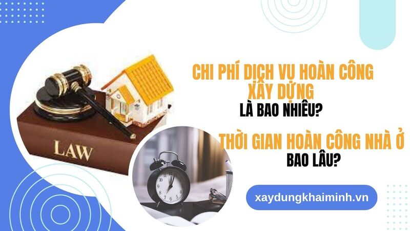 Chi phí hoàn công nhà ở