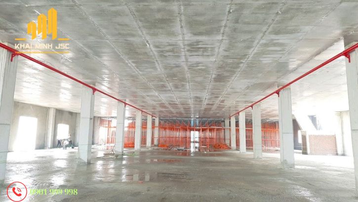 Sàn bê tông không dầm giúp tạo không gian mở, tối ưu diện tích