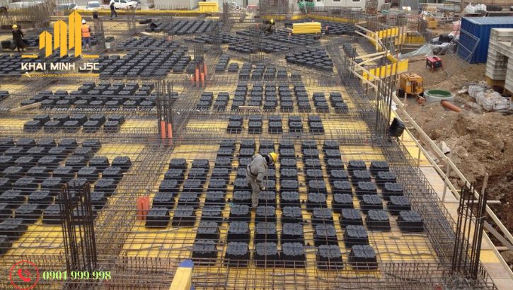 Thi công sàn bê tông không dầm yêu cầu kỹ thuật cao