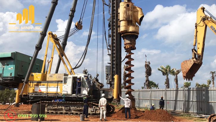 Sập thành hố là một trong những sự cố thường gặp khi thi công cọc khoan nhồi