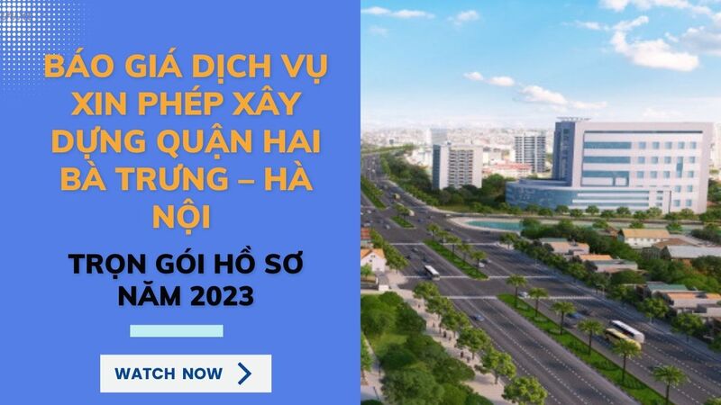 xin giấy phép xây dựng quận hai bà trưng
