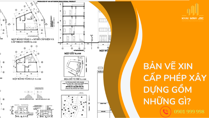 Chi tiết về bản vẽ xin cấp phép xây dựng