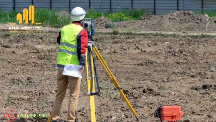 Khảo sát thực tế giúp đánh giá địa hình địa chất chính xác, đảm bảo nền móng vững chắc