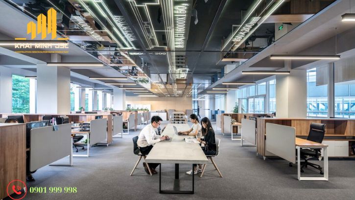 Thảm sợi tự nhiên cho văn phòng mang màu sắc sang trọng, hiện đại