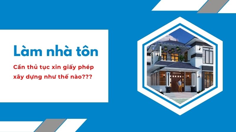 làm mái che sân thượng có phải xin phép không