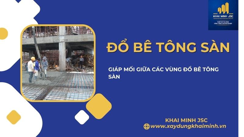 đổ bê tông sàn nhà