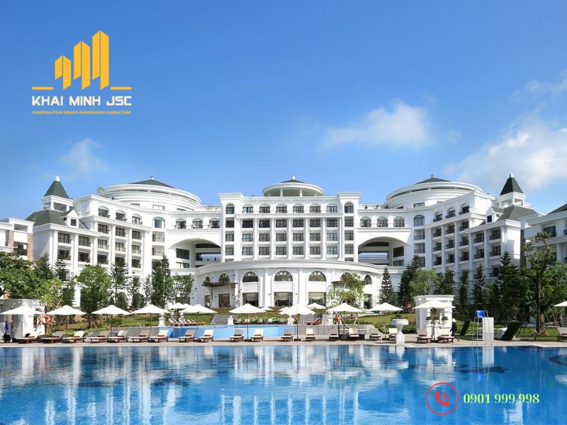 Công trình khách sạn tân cổ điển hoàn thiện sau khi được lên kế hoạch chi tiết