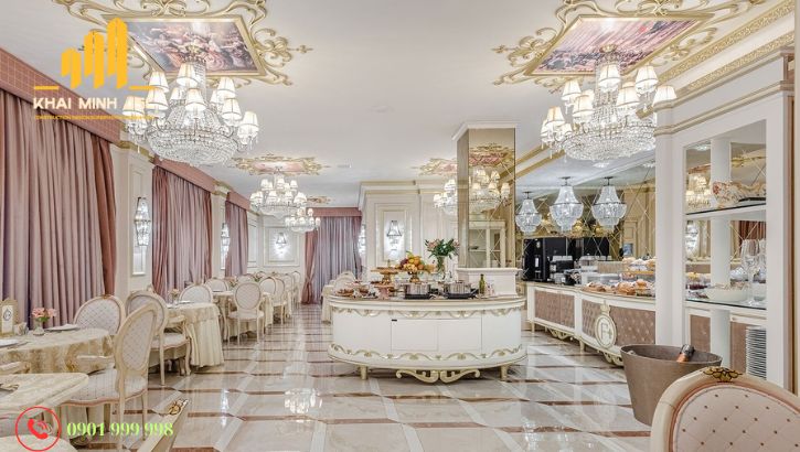 Phong cách tân cổ điển cần có màu sắc và ánh sáng phải đồng bộ tuyệt đối