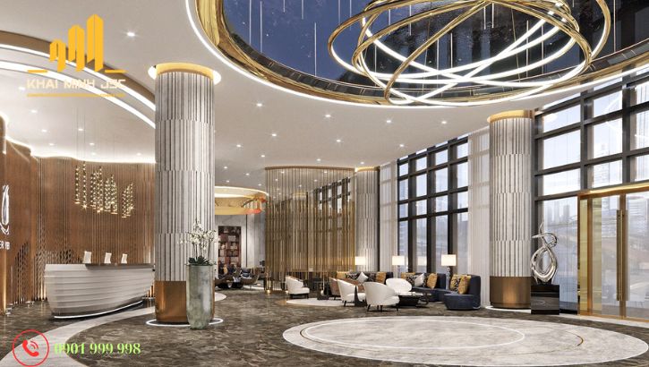 Thi công mặt dựng nhôm kính đòi hỏi sai số cực nhỏ và an toàn cao độ