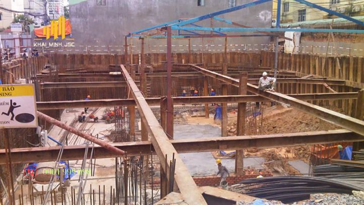 Chú trọng từng công đoạn thi công móng sâu cho dự án đô thị hiện đại