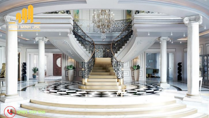 Thiết kế nội thất nội thất Neoclassic với ánh sáng thông minh, tôn trọn nét đẹp không gian