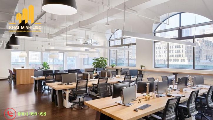 Xác định khu vực cần nâng cao sinh khí trong văn phòng