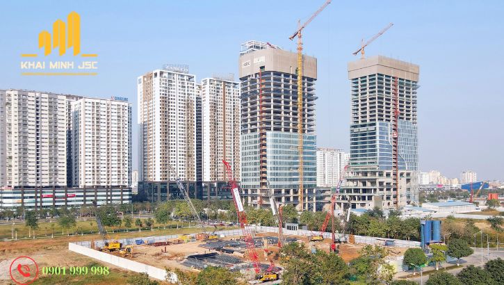 Khi hướng đất xấu, phong thủy được xử lý bằng thiết kế mặt đứng, lõi và facade thay vì xoay công trình