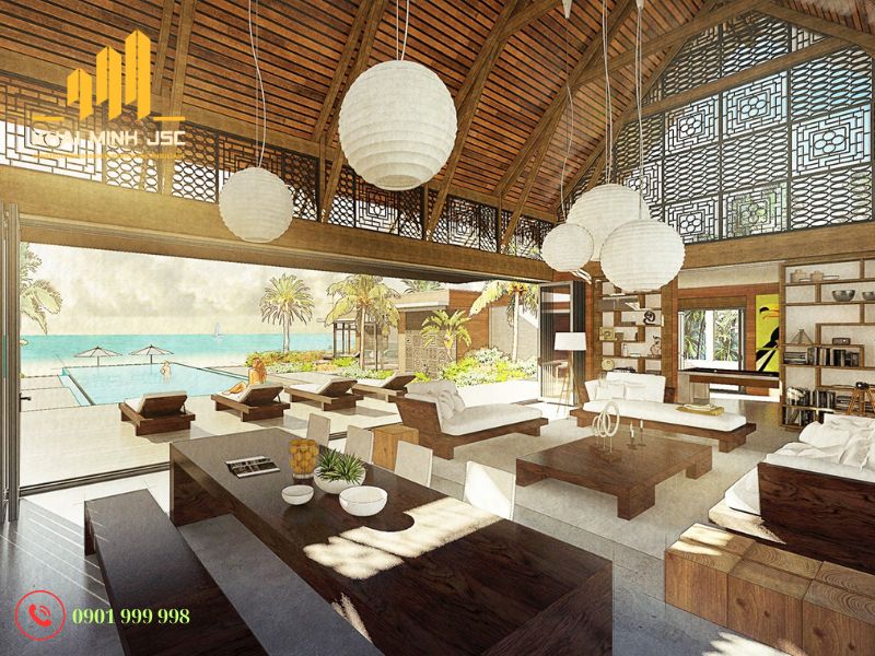 Tối ưu ánh sáng tự nhiên và thông gió trong thiết kế khách sạn cao cấp