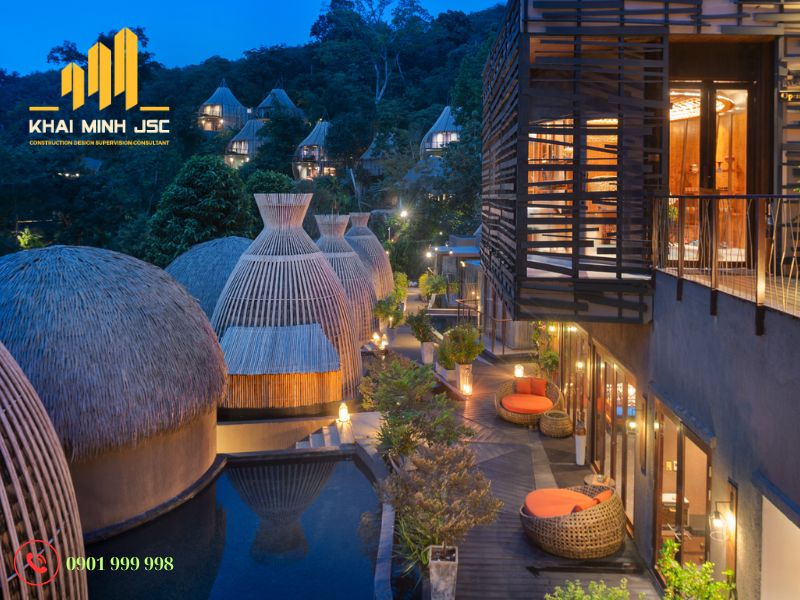 Thiết kế khách sạn Luxury Eco-Resort thu hút được nhóm khách hàng cao cấp