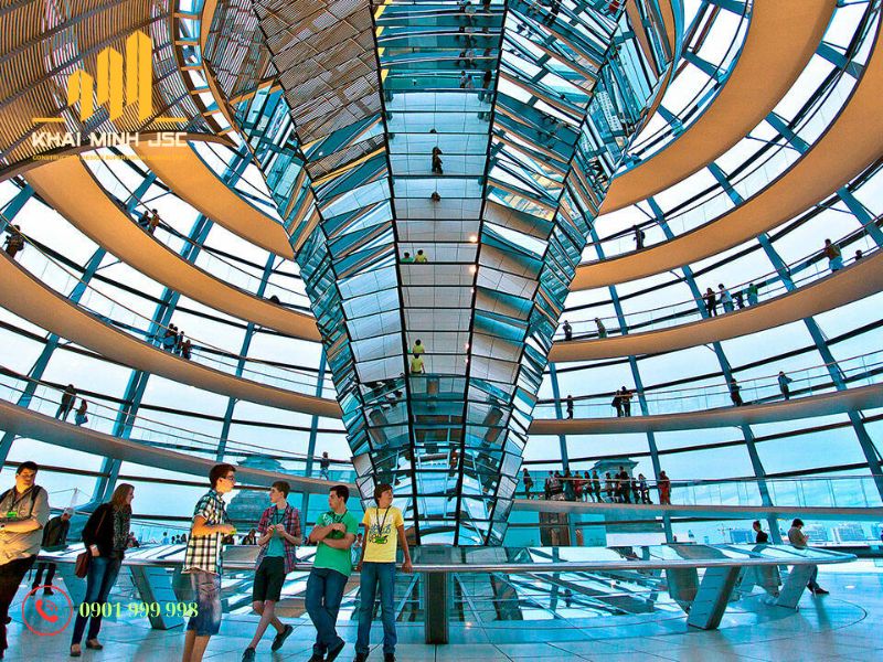 Thiết kế mái vòm mở rộng không gian nội thất