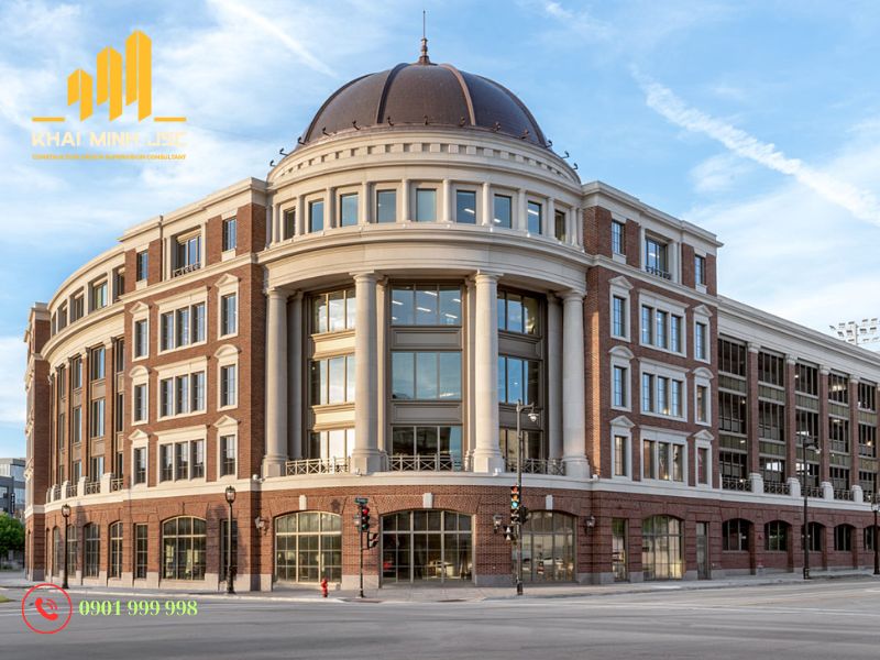 Cấu trúc mái vòm tạo điều kiện thuận lợi cho việc lưu thông không khí tự nhiên