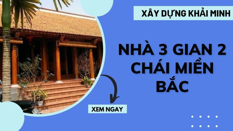 nhà ba gian truyền thống