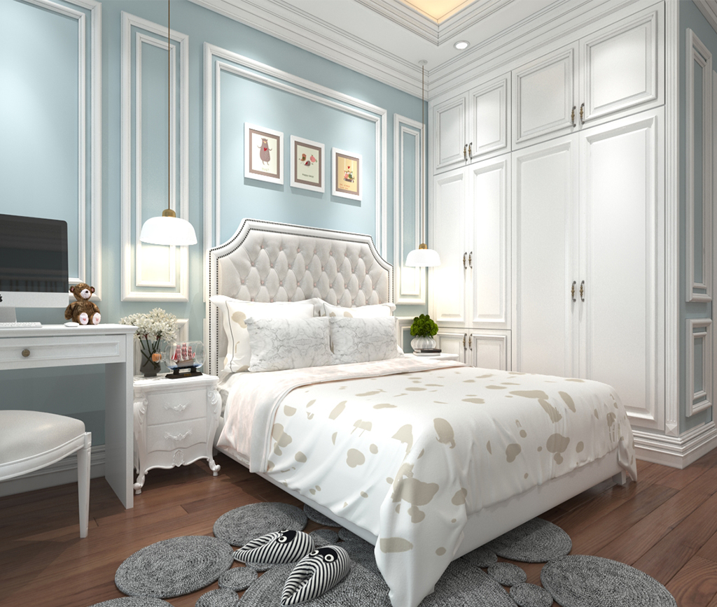 Thiết kế nội thất phòng ngủ 25m2