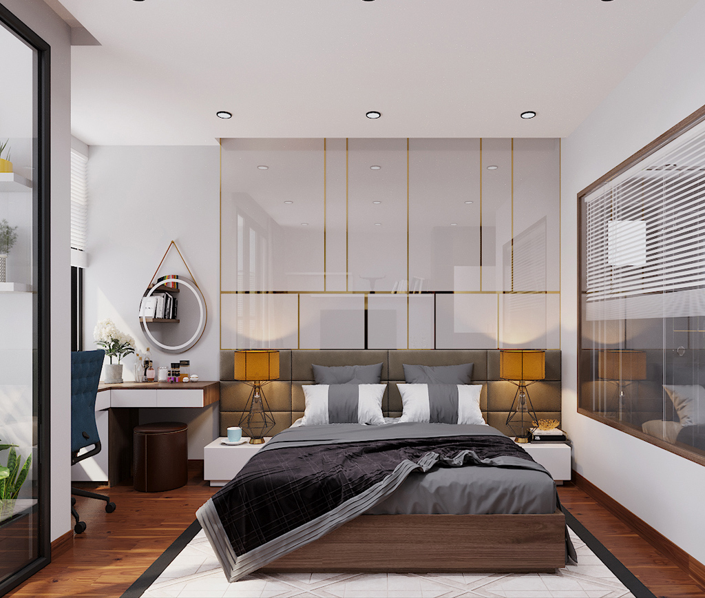 Mẫu thiết kế nội thất phòng ngủ đẹp