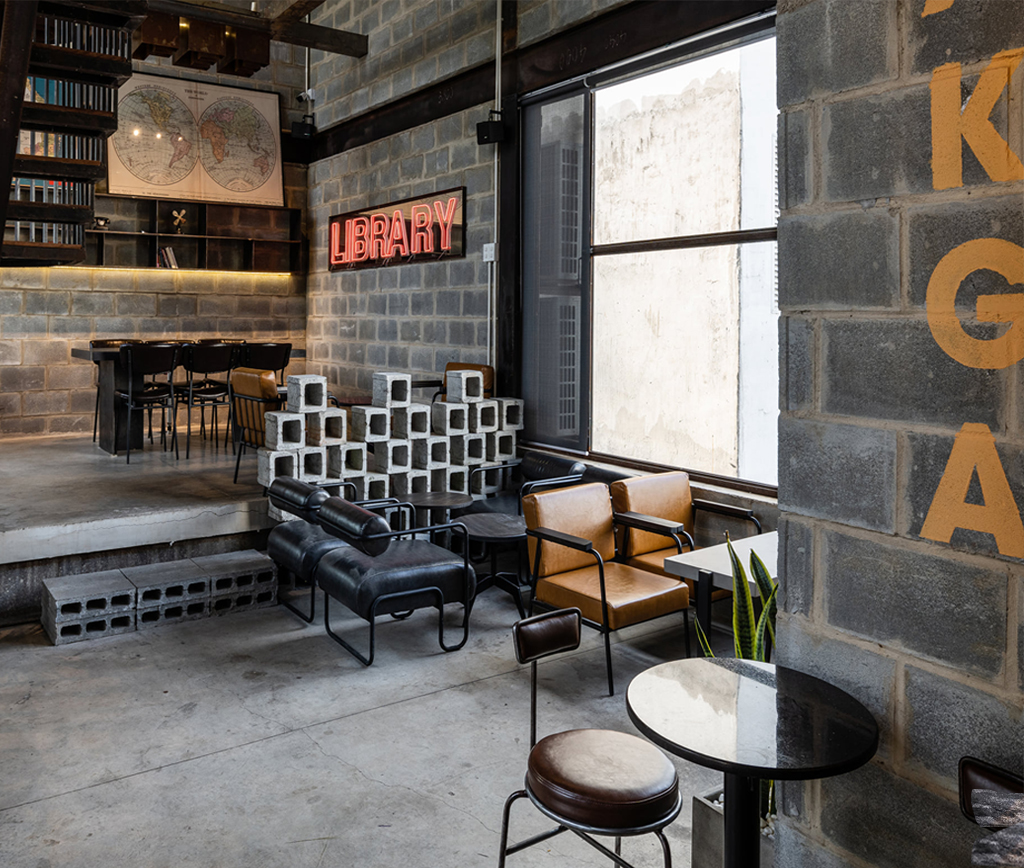 Thiết kế nội thất quán cafe