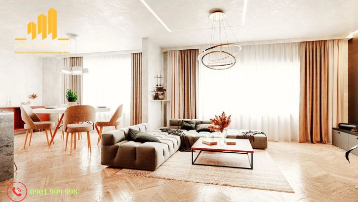 Cần thiết kế ray rèm ngay khi làm trần để tránh sửa lại nhiều lần