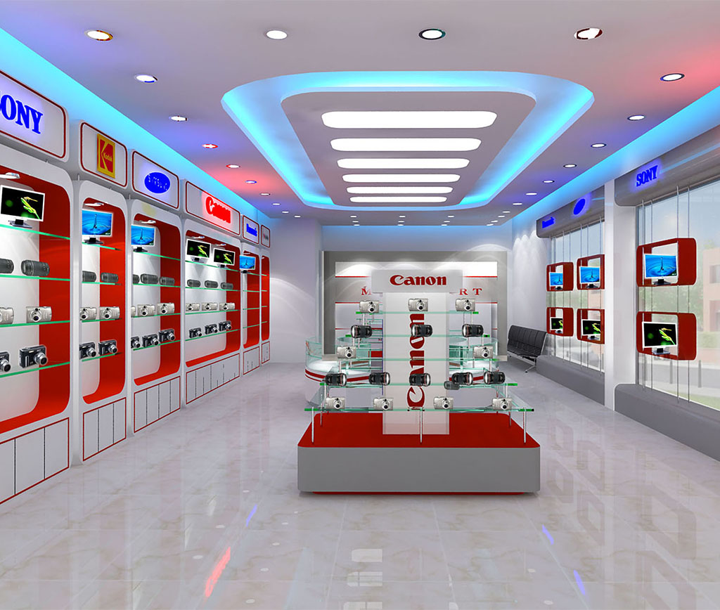 Thiết kế showroom điện máy đẹp