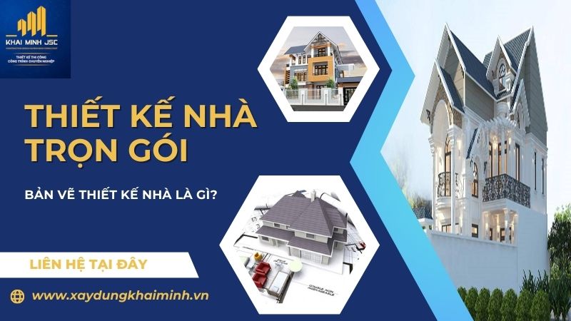 thiết kế thi công nhà phố