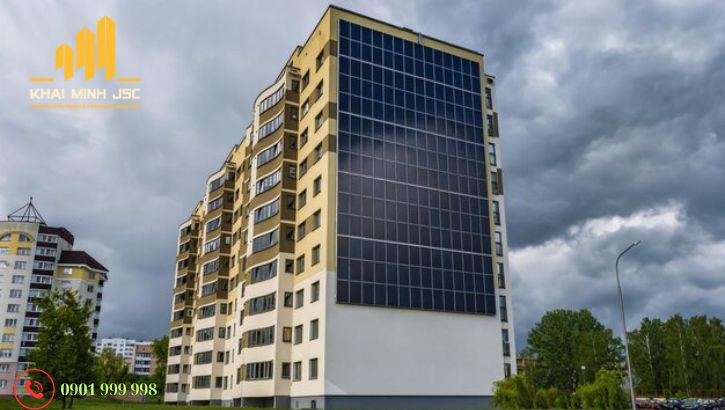 Hệ thống điện mặt trời cho tòa nhà cao tầng mang đến dòng điện ổn định, hạn chế rủi ro