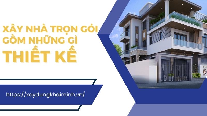 thiết kế trong xây nhà trọn gói