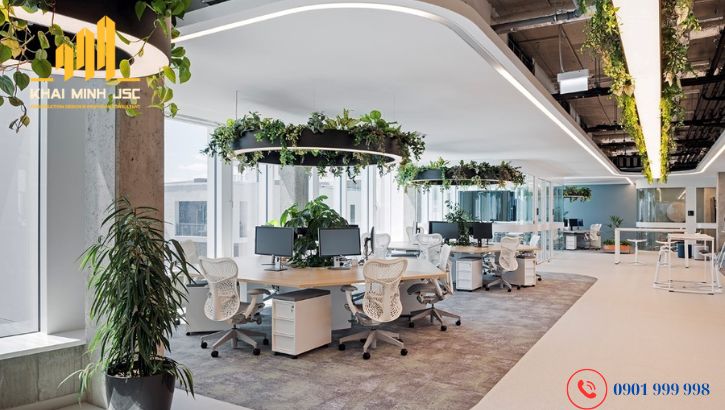 Văn phòng xanh mang lại nhiều lợi ích cho con người, cả về sức khỏe, tinh thần và hiệu suất làm việc