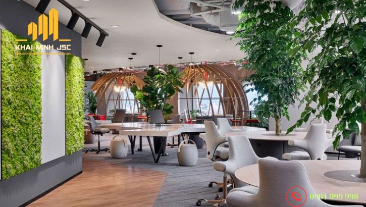 Tận dụng tối đa ánh sáng tự nhiên khi thiết kế văn phòng xanh