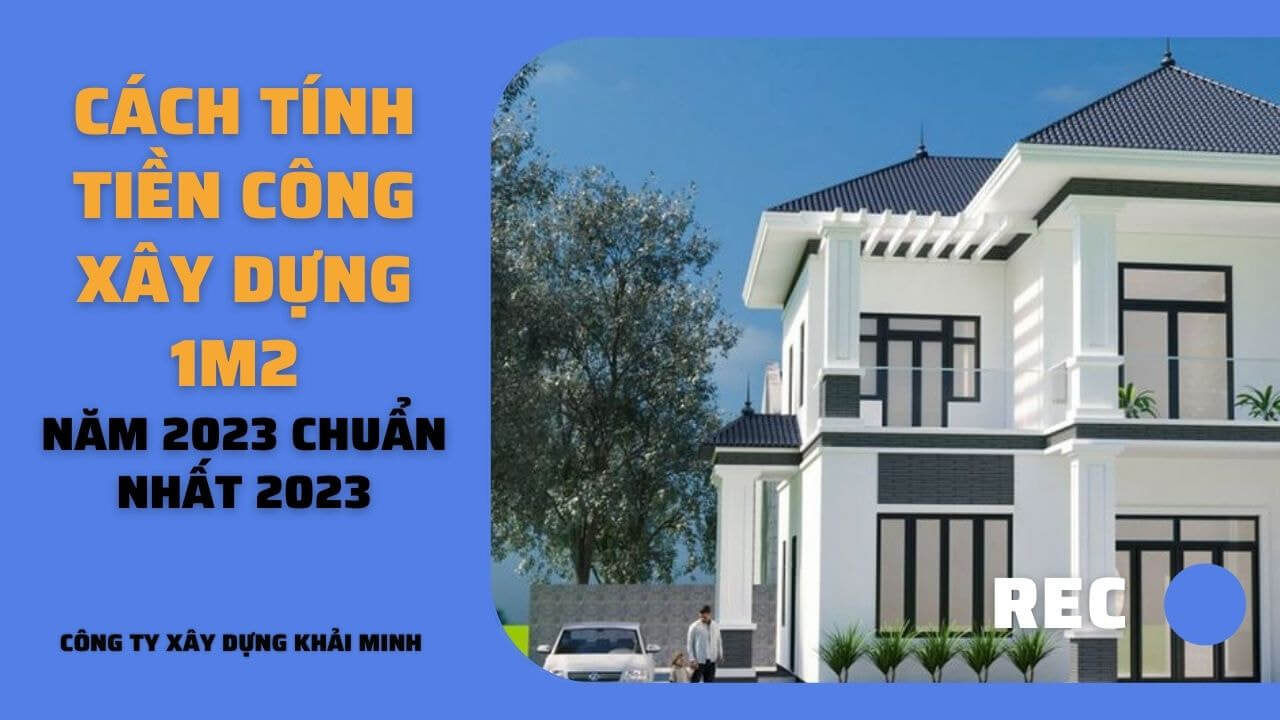 giá nhân công xây dựng 1m2