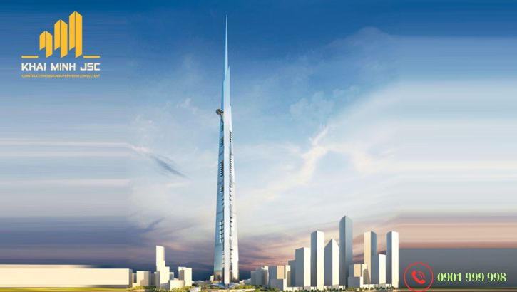 Tháp Jeddah đang là tâm điểm chú ý khi chuẩn bị thiết lập một cột mốc mới trong lịch sử kiến trúc