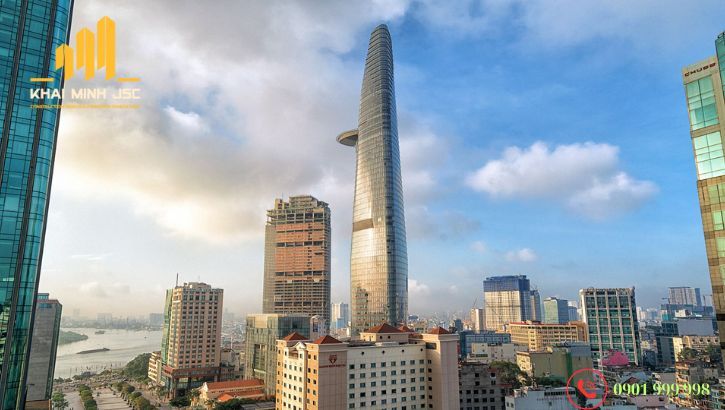 Bitexco Financial Tower - tòa nhà biểu tượng của Sài Gòn nổi bật với thiết kế độc đáo