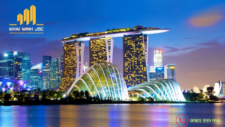 Marina Bay Sands tạo nên dấu ấn mạnh mẽ ngay tại trung tâm Singapore
