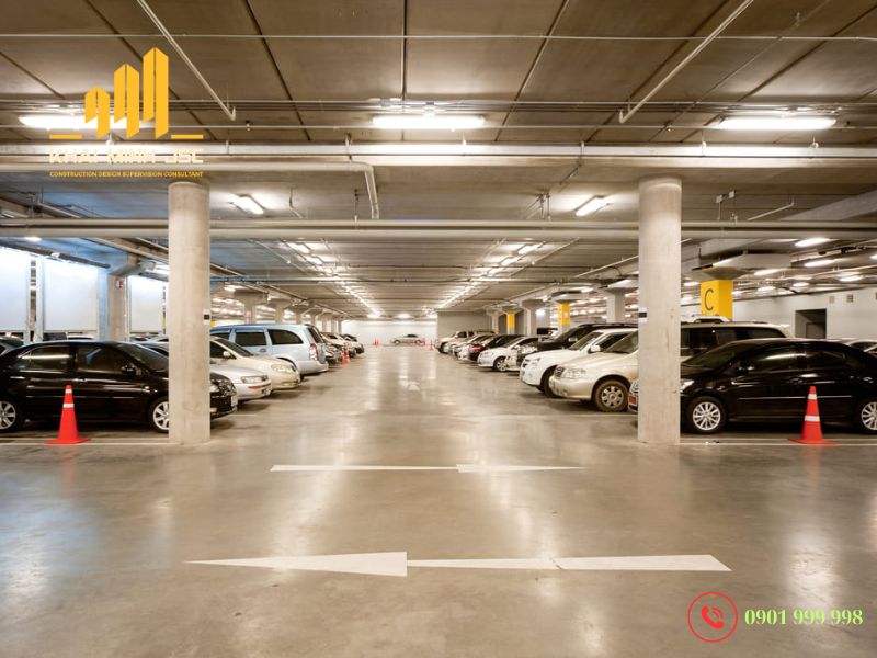 Quy định về chỗ để xe trong tầm hầm chung cư