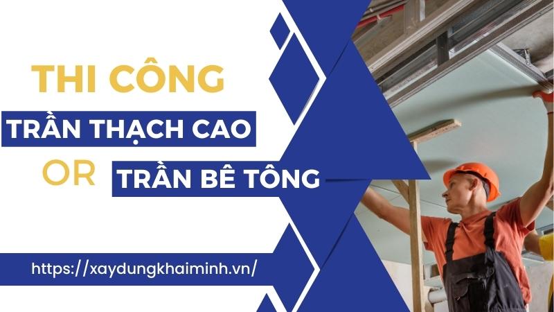trần bê tông đẹp
