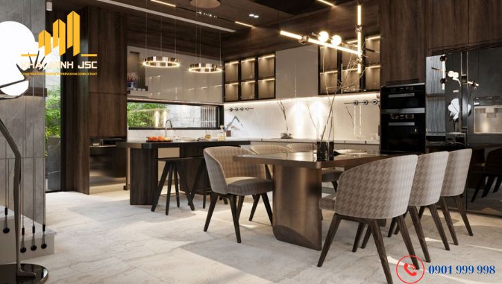 Thiết kế chiếu sáng cho phòng bếp