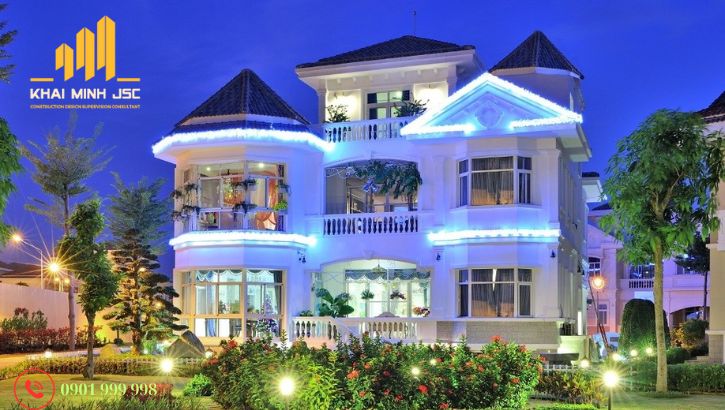 Tạo điểm nhấn độc đáo bằng đèn chiếu sáng sân vườn