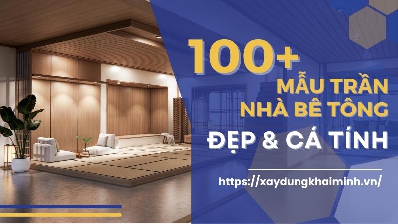 mẫu trần nhà be tông đẹp