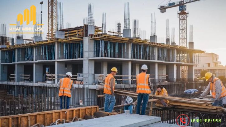 Vi phạm về khởi công xây dựng sẽ bị xử phạt hành chính