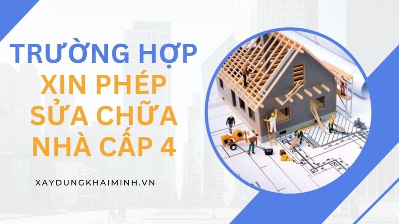 mẫu đơn xin phép sửa chữa nhà cấp 4