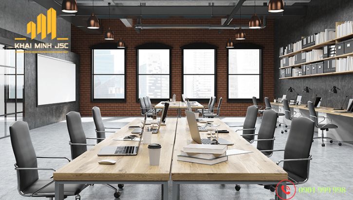 Lưu ý khi thiết kế văn phòng phong cách công nghiệp hiệu quả