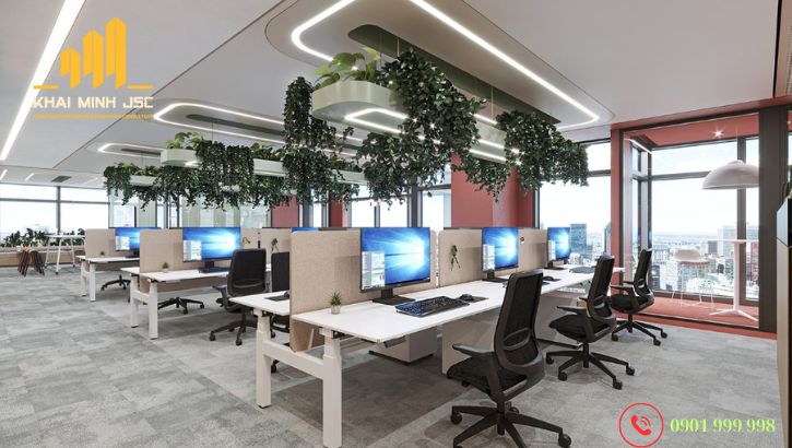 Văn phòng thông minh tạo môi trường làm việc hiện đại, chuyên nghiệp