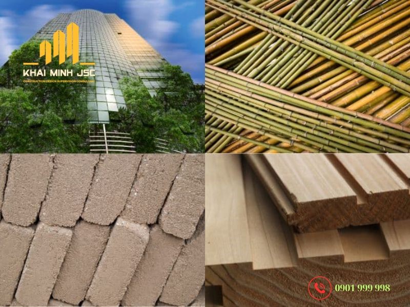 Sử dụng vật liệu bền vững cho công trình xây dựng