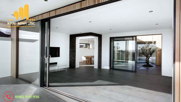 Nhôm kính cao cấp không bị gỉ sét hay biến dạng dưới tác động thời tiết